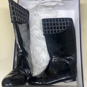 Stuart Weitzman Little Kids Leather Boots. Size